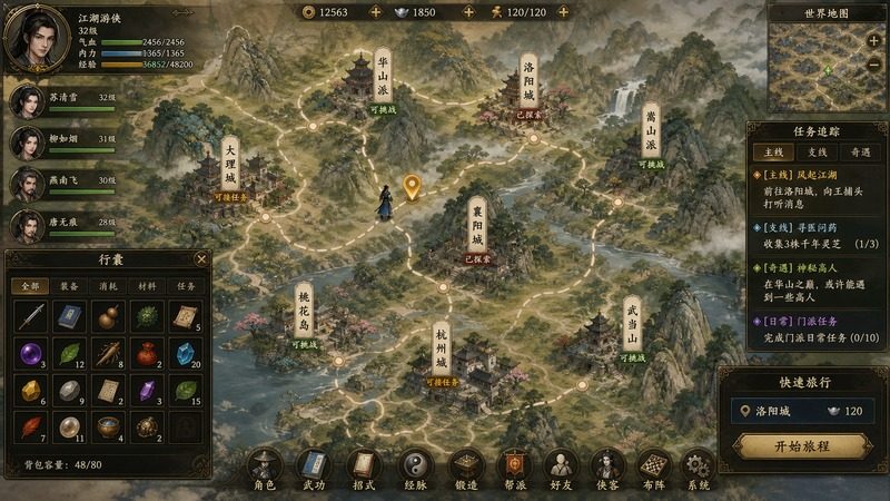 金庸群侠传5爱与死仙狐MOD六周年 任务推进 页面配图 3