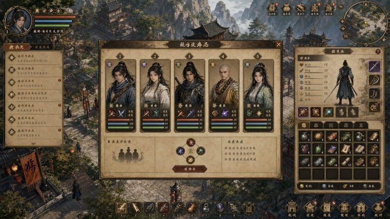 金庸群侠传5爱与死仙狐MOD六周年 主线事件 专题图 8
